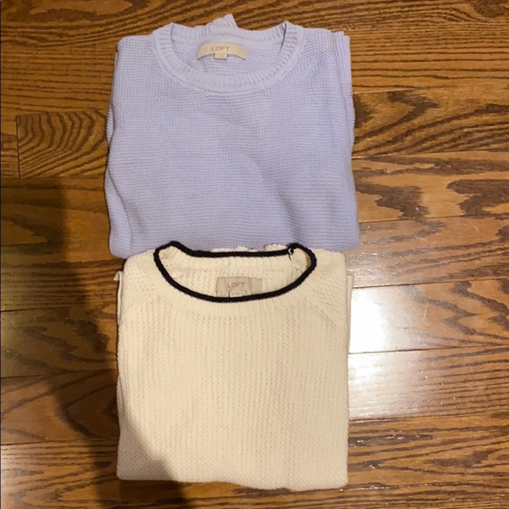Bundle of 2 Loft sweaters 🥰